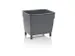 Cuve rectangulaire 400 litres 830x945x725mm sans couvercle gris