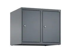 opzetkast,v. locker,2vak.,vak B 300mm,HxBxD 500x600x500mm,vleugeldeur