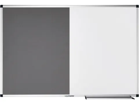 Combibord Legamaster UNITE grijs vilt-whiteboard 60x90cm