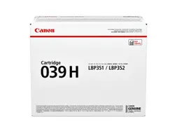 Canon 039H Toner Zwart 25.000 pag. High Capacity i-SENSYS