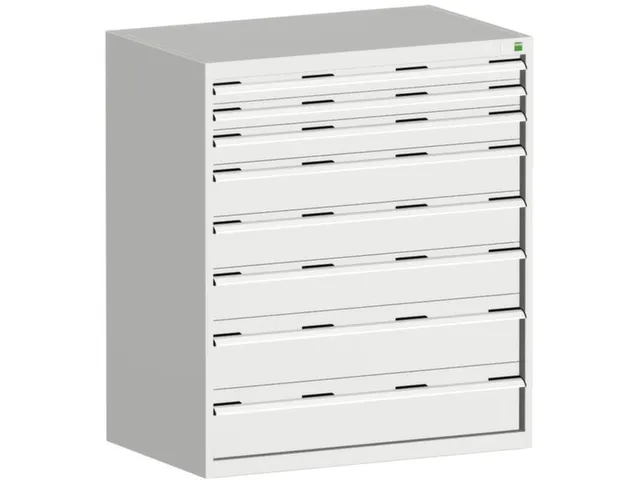 ladekast HxBxD 1200x1050x650mm 8laden RAL7035