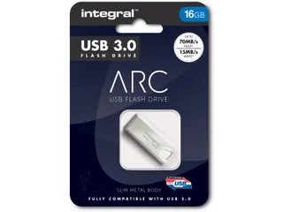 Arc Usb Stick 3.0 16 Gb Zilver - 3