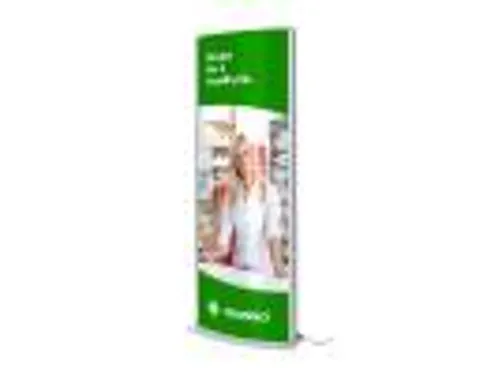 Poster Licht Totem Arcuato 2x 70x100 LED Verlicht