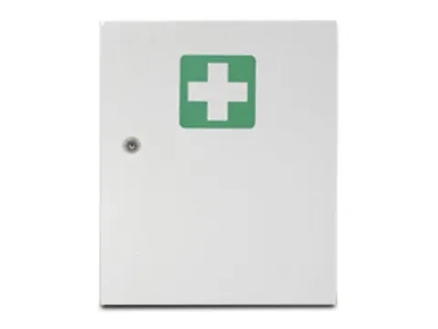 Ehbo Kast Staalplaat Din 13157 Hxbxd 360X290X145Mm Zonder Vulling