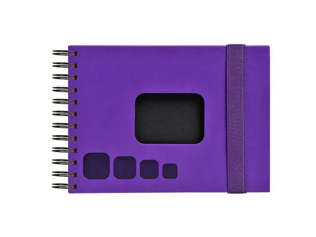 Album spiraal 23x16c m OFFISSIMO blauw