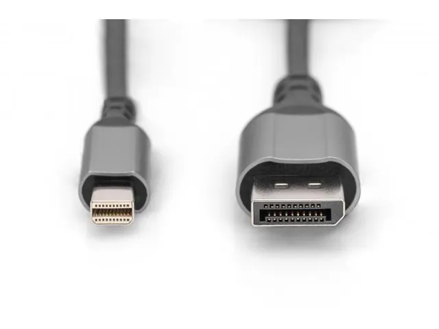 DisplayPort-aansluitkabel type mini DP DP M/M 2m UHD 8K DP 1.4 zwart