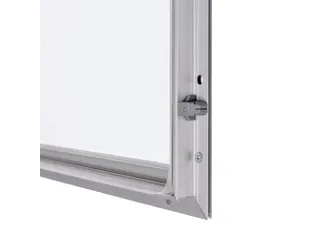 Vergrendelbaar notitiebord Outdoor Slim 9xA4 Zilver - 6