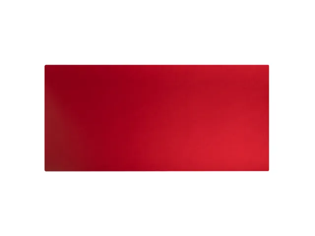 Onderlegger PU 40x80cm zwart/rood