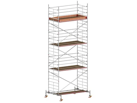 rolsteiger,reik H 8,6m,steiger H 7,82m,3platform(s),m. luik