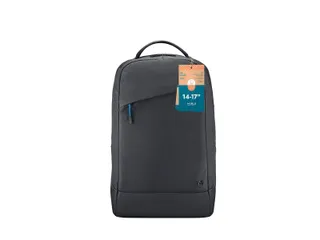 Trendy Backpack 17 Inch Zwart Laptop Rugzak - 2
