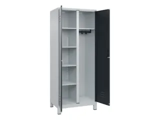wasgoedverdeelkast,HxBxD 1950x800x500mm,vak B 400mm,draaigrendel - 2