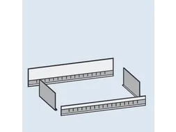 stortgoedbak,v. inhaakstelling,BxD 1000x600mm,staal verzinkt