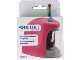 Puntenslijper Westcott Roze Elektrisch - 3