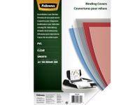 Voorblad Fellowes A3 Pvc 200 Micron Transparant