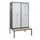 PBM-locker met bank,HxBxD 2120x1200x815mm,4vak,vak B 300mm