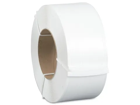 Omsnoeringsband PP 12.0x0.63mmx2100mtr Wit 2 Rol
