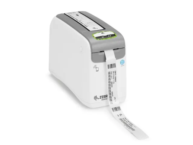 Zebra ZD510-HC Polsband Labelprinter Wit