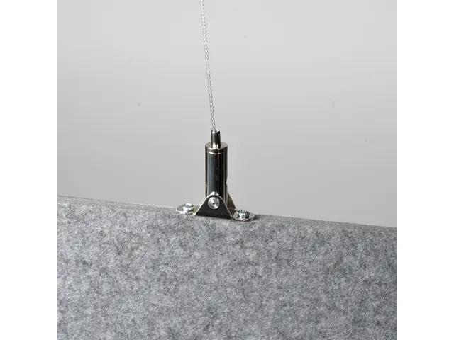 Akoestisch plafondpaneel met patroon uitsnede 60x120cm Grijs