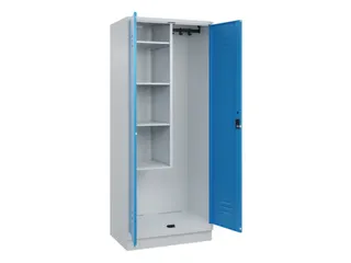 schoonmaakkast,HxBxD 1950x800x500mm,links 4vakken - 2