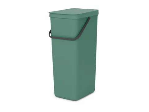 Afvalemmer Sort & Go 40 Liter Groen