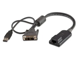 Vertiv Avocent MPUIQ-VMCDV, 0,3556 m, USB, USB, Zwart, DVI, USB 2.0 - 3