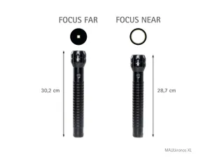 Zaklamp MAUL Kronos XL LED 28.7cm lichtbereik 295m 10W - 11