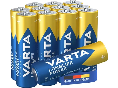 Batterij VARTA Longlife Power 12x AA