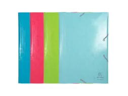 Elastomap A3 3 Kleppen In Gelamineerd Glanskarton Assorti