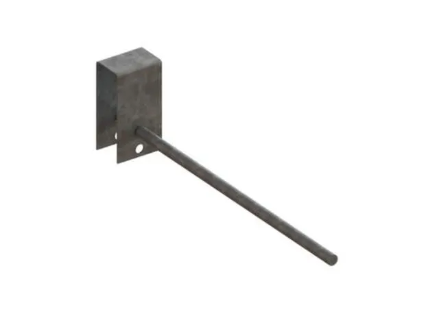 scheidingsarm,v. magazijnrek voor profielen,L 500mm,staal verzinkt