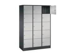 grootvolume-lockersysteem,HxBxD 1950x1220x500mm,3x5vakken,cil.-slot