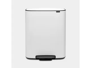 Bo Pedaalemmer 60 Liter Wit - 1