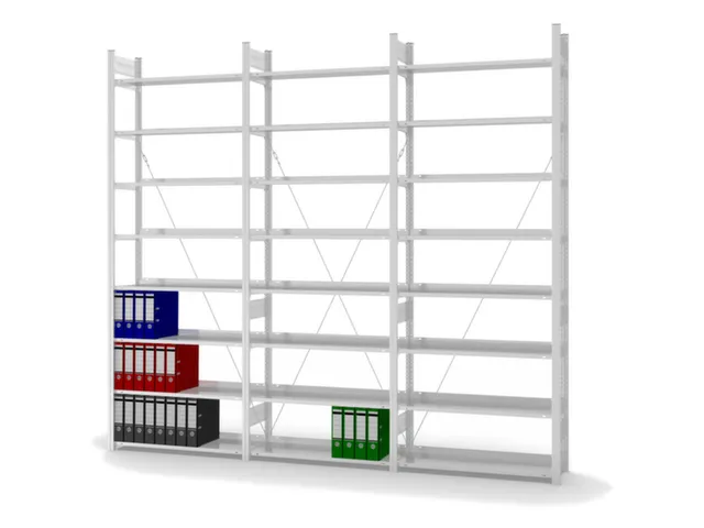 rayonnage pour classeurs,rayonnage départ,HxlxP 2700x1060x335mm