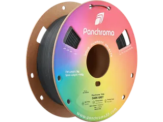 PLA Filament 1,75mm Donkergrijs 1kg Panchroma - 1