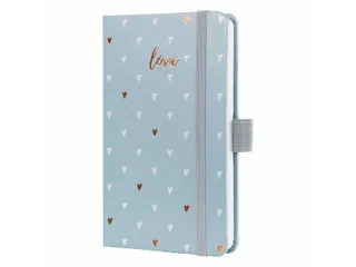 Weekagenda Beauty A6 2026 (NL/FR/EN/DU) Grey Love Hardcover - 1