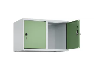 opzetkast,v. locker,2vak.,vak B 400mm,HxBxD 500x800x500mm,draaigrendel - 1