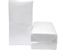 Servetten 33x33 cm 1-laags wit 9 x 500 stuks