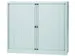 Roldeurkast Lichtgrijs 103x120x43 (HXBxD)