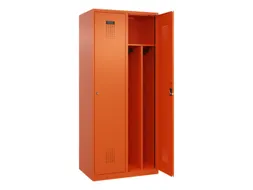 locker voor scheiding van kleding,HxBxD 1850x800x500mm,2vak