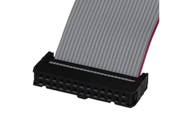 Low-Profile 40cm parallelle poort verloopkabel met bracket DB25(F)-IDC