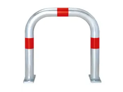 beschermbeugel,v. laadzuilen,boog,HxB 500x500mm,staal vuurverzinkt