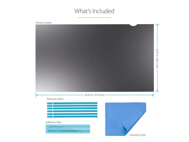 Filtre écran de confidentialité 24 inch
