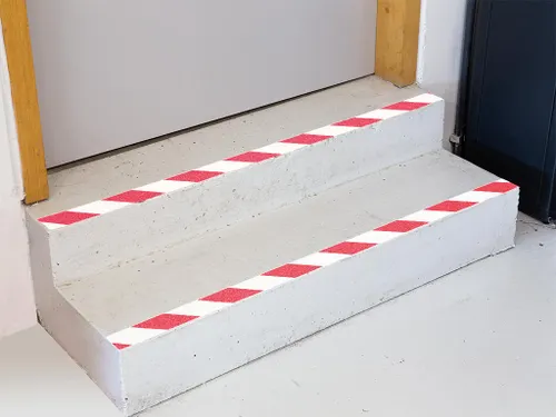 Anti Slip Tape 5cmx5m Rood/WIT