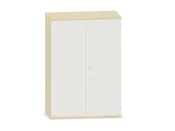 kantoorkast,HxBxD 1150x800x430mm,decor romp esdoorn,decor front wit