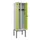 locker voor scheiding van kleding,HxBxD 2120x600x500mm,2vak