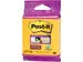 Super Sticky Notes Kubus, 270 blaadjes, ft 76x76mm, neon geel
