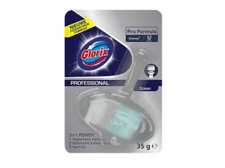 Toiletblok Glorix ocean fresh met houder 3 in 1 power - 1