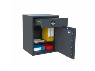 Salvus Tivoli 2 Afstortkluis elektronisch slot 84x65x55cm Grafietgrijs - 3