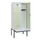 locker met bank,HxBxD 1950x800x815mm,2vak,vak B 400mm,cilinderslot