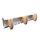 Unilux Wandkapstok Aurora Wit Beukenhout 3 haken