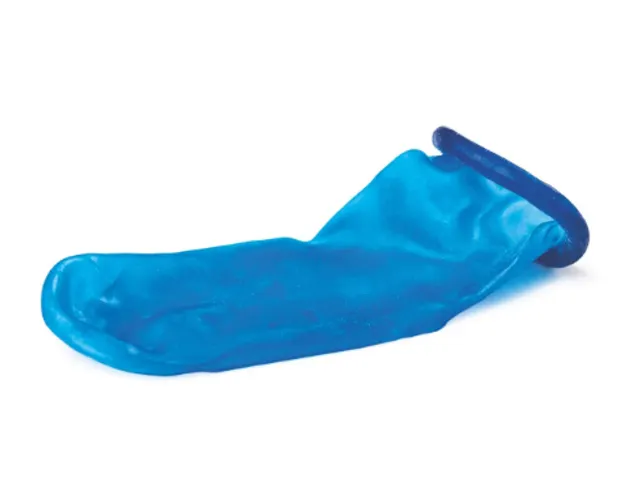 Vingerbobs Rubber Latexvrij Blauw Pak van 25 stuks Universele Maat